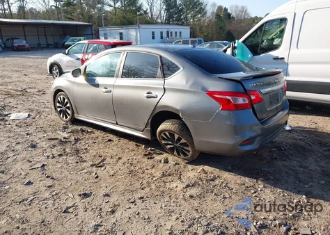 2019 Nissan Sentra Sr из США, поврежденный, VIN 3N1AB7AP8KY220873